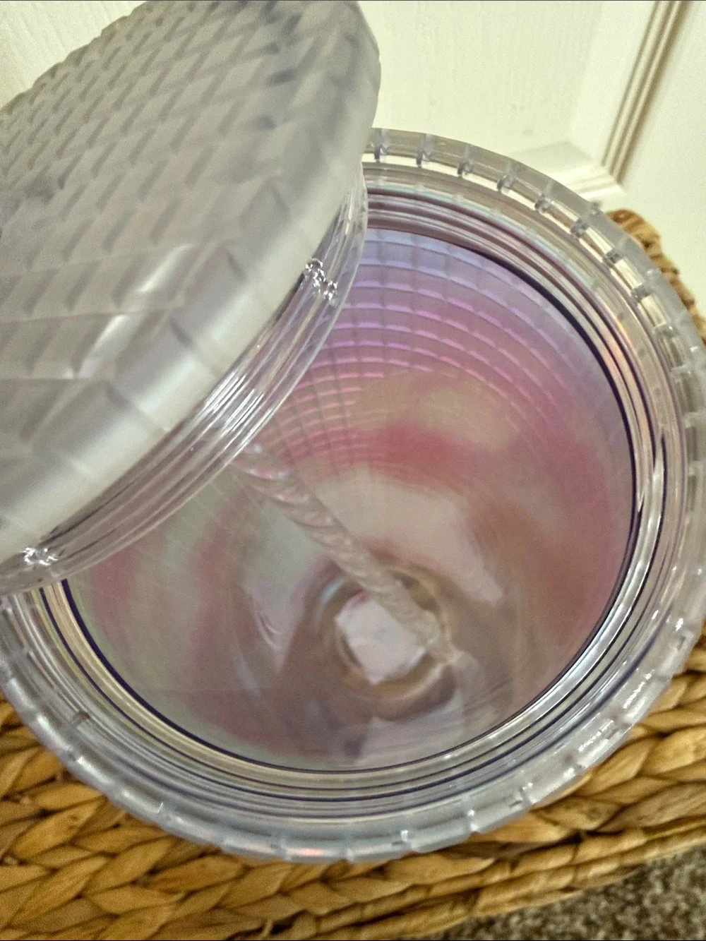Starbucks Unicorn Iridescent Grid 24oz Tumbler 2022 Collectible